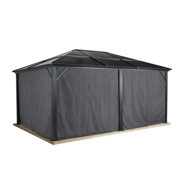 GlobelIndustries 493 cm x 363 cm Terrassenpavillon Meridien aus